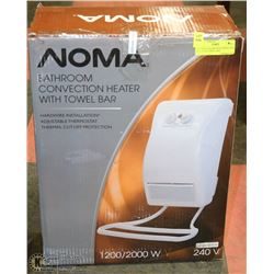 #21-NOMA BATHROOM CONVECTION HEATER & TOWEL BAR