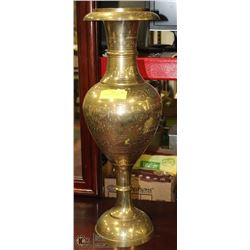 LARGE BRASS VASE 24" TALL