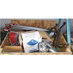 PALLET OF HEAVY DUTY TRUCK STUFF INCL PINTLE