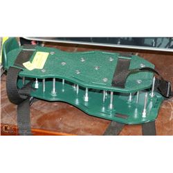PAIR OF LAWN AERATOR SHOES WITH HEAVY DUTY