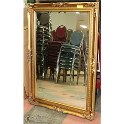 LARGE ORNATE STYLE FRAMED MIRROR 35X48