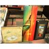 Image 1 : 3PC OF CANVAS AND FRAMED ARTWORK IN VARIOUS SIZES