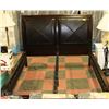 Image 1 : QUEEN SIZE BED FRAME WITH RAILS AND