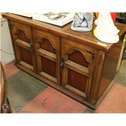 WOOD BUFFET 47X19.5X29