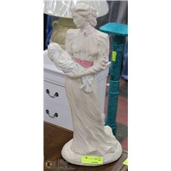 21" ALICE HEATH AUSTRIAN SCULPTURE OF MOTHER &