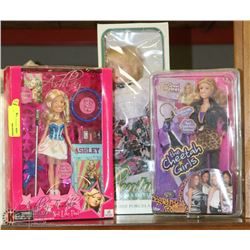 GROUP OF 3 COLLECTOR DOLLS IN PACKAGE