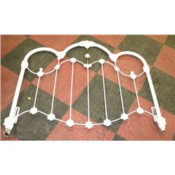 VINTAGE STYLE METAL HEADBOARD DOUBLE SIZE