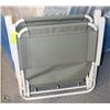 Image 1 : PAIR OF FOLDING LAWN CHAIRS - NO RIPS OR TEARS