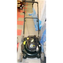 YARDWORKS 6.75HP PUSH MOWER WITH RECENT