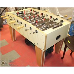 VINTAGE FOOSEBALL TABLE 29X55