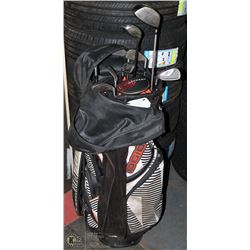 MEN'S LH GOLF SET IN BLACK & WHITE OGIO
