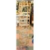 Image 1 : TALL RUSTIC BAMBOO PLANT STAND