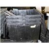 Image 1 : LOT OF 3 BLACK LARGE MERCHANT FLIP TOP TOTES