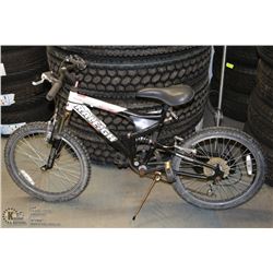 RALEIGH BIKE,  6 SPEED ,FULL SUSPENSION 20" TIRES