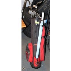 LOT OF 9 CLEVELAND IRONS, 2 CALLAWAY DRIVERS & 2