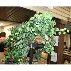 LARGE BOX WITH TRAILING VINES, BUSHY ARTIFICIAL