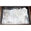 Image 1 : LOT OF 6 CUT GLASS 6 OZ WINE GLASSES