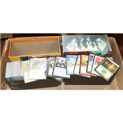 FLAT OF MAGIC THE GATHERING TRADING CARDS