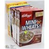 Image 1 : 6 BOXES OF ASSORTED CEREAL INCL MINI WHEATS, SUGAR