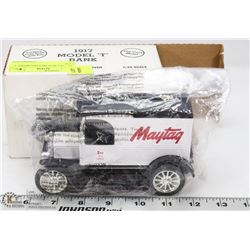 1917 CAST IRON MAYTAG MODEL T BANK