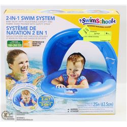 ON CHOICE: 2 IN 1 SWIM SYSTEM.