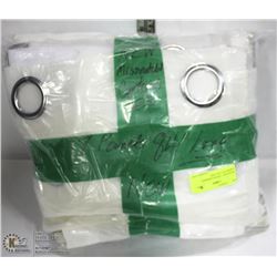 BUNDLEOF 7 ROD & GROMMET ASSORTED CURTAINS