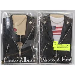 PAIR OF BIKER PHOTO ALBUMS.