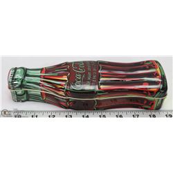 COCA COLA ADVERTISING BOTTLE TIN.