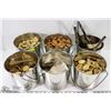 Image 1 : 6 PAILS OF ASSORTED DOG TREATS