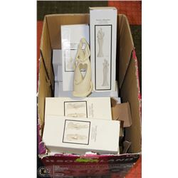 LOT OF NEW SERENE SILHOUETTE SCULPTURES