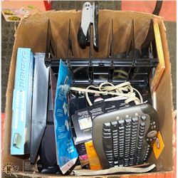 MOVING BOX OF OFFICE ORGANIZERS & ACCESSORIES