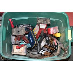 TOTE OF TOOLS OUT OF THE ESTATE INCLUDES CUTTING