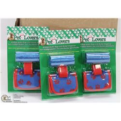#25-BOX OF PET LOVER POOP'S SCOOP BAGS (24PK)