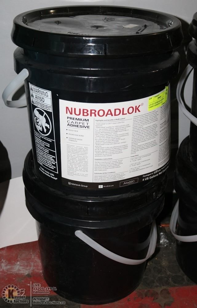 Lot Of 2 Nubroadlok Premium Carpet Adhesive