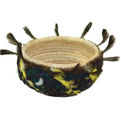 Pomo Feather Basket