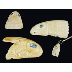 NWC/Eskimo Ivory Carvings - Patty Fawn