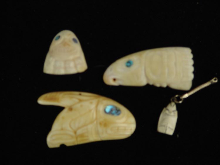 NWC/Eskimo Ivory Carvings Patty Fawn