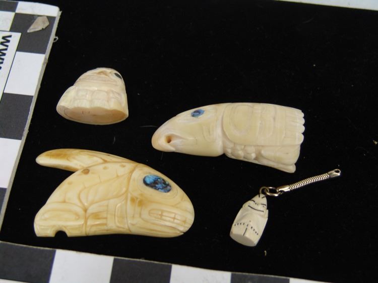 NWC/Eskimo Ivory Carvings Patty Fawn