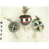 Image 2 : 3 Old Hopi Rattles