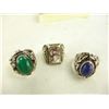 Image 3 : 3 Men's Silver Rings
