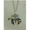 Image 3 : Zuni Inlay Pendant Necklace