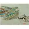 Image 6 : Zuni Inlay Pendant Necklace