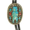 Image 1 : Navajo/Zuni Bolo Tie - "G"