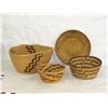 Image 2 : 4 Antique Indian Baskets