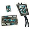 Image 1 : Zuni Inlay Set - Josie/Wayne Panteah
