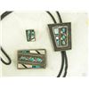 Image 2 : Zuni Inlay Set - Josie/Wayne Panteah