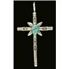 Image 1 : Navajo Cross Pendant - Edison Begay