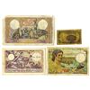 Image 2 : Banque de l'Alegerie, 1942-1944, Quartet of Issued Notes
