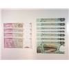 Image 2 : Banco Central De La Republica Argentina, Lot of 10 Notes Including 7 Suffix A Replacement Note Group