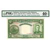Image 1 : Bahamas Government, 1936 (ND 1947) Issued Banknote